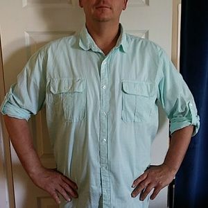 APT 9 XXL Men's Beachy Button Down